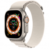 Умные часы Apple Watch Ultra A2622 49 мм Titanium Case Starlight Alpine Loop M