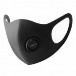 Защитная маска Xiaomi Smartmi Breathlite Anti-Smog KN95 FFP2 с клапаном выдоха размер S (Черная)