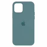 Силиконовый чехол для iPhone 12 Pro Max (Малахитовый)