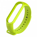 Силиконовый ремешок Noname для Xiaomi Mi Band 5 (Салатовый)