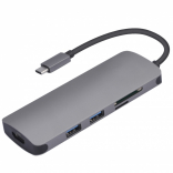 Хаб Type-C Avantree HUB002 2 порта USB 3.0/HDMI/Card Reader