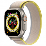 Умные часы Apple Watch Ultra A2622 49 мм Titanium Case with Yellow/Beige Trail Loop желто-бежевый  M/L