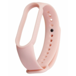Силиконовый ремешок Noname для Xiaomi Mi Band 5 (Бледно-розовый)
