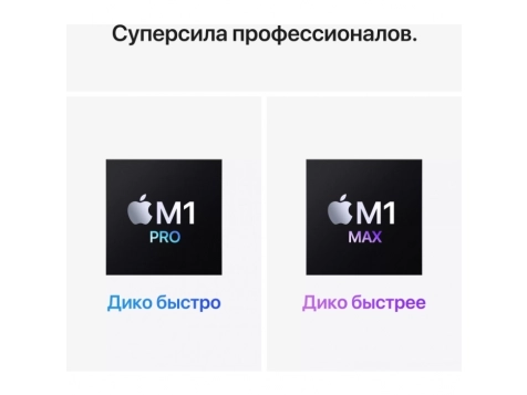  Ноутбук Apple Macbook Pro 16, A2485,Z14X000GD, Apple M1 Max, 10CPU, 32GPU, 64GB, 1TB (Космический серый) фото 7
