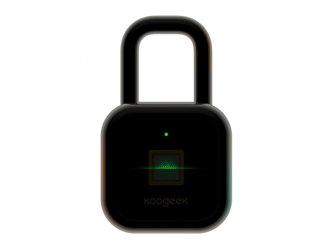 Умный навесной замок Koogeek L3 со сканером отпечатков пальцев фото 3