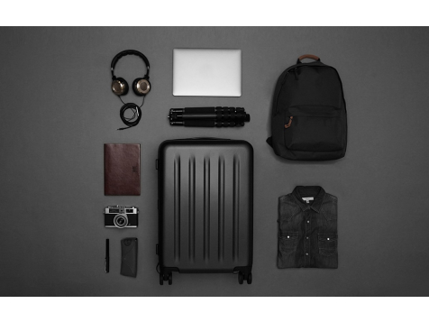 Чемодан Xiaomi 90 Points Suitcase 20 дюймов (Черный) фото 2