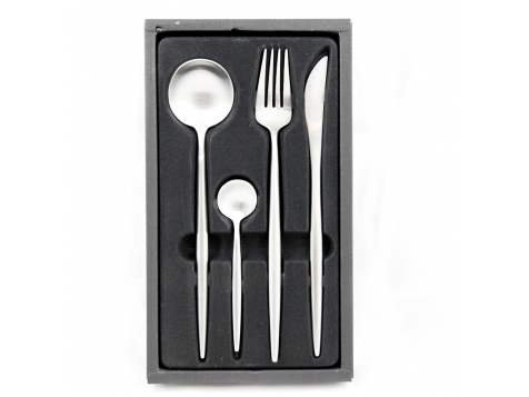 Набор столовых приборов Maison Maxx Modern Flatware Set (Серебристый) фото 4
