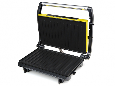 Бутербродница Kitfort КТ-1609 Panini Maker (Желтая) фото 3