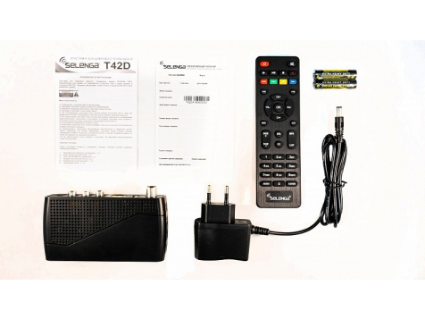 Приставка для цифрового ТВ Selenga T42D (DVB-T2/DVB-C) фото 5