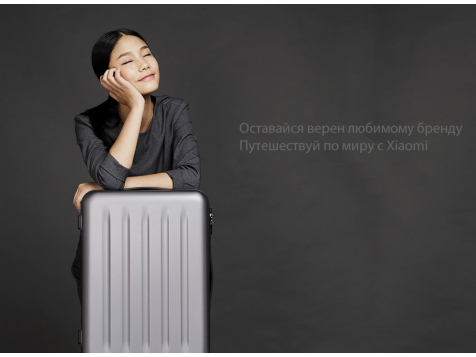 Чемодан Xiaomi 90 Points Suitcase 20 дюймов (Черный) фото 4
