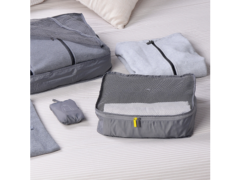 Сумка для рубашек Xiaomi 90Fun Portable Storage Bag (Серая) фото 3