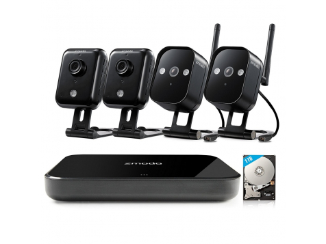 Zmodo Replay - HD WiFi Wireless Camera Security System Full Kit (1TB Hard Drive) фото 1