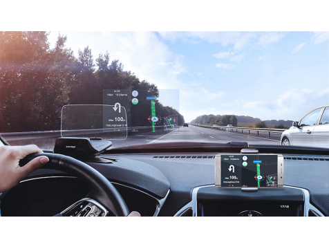 Bluetooth HUD проектор Xiaomi Smart HUD Display (Черный) фото 3
