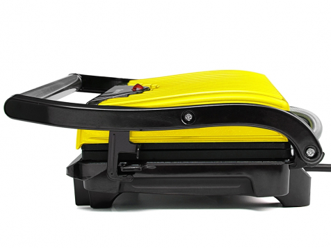 Бутербродница Kitfort КТ-1609 Panini Maker (Желтая) фото 4