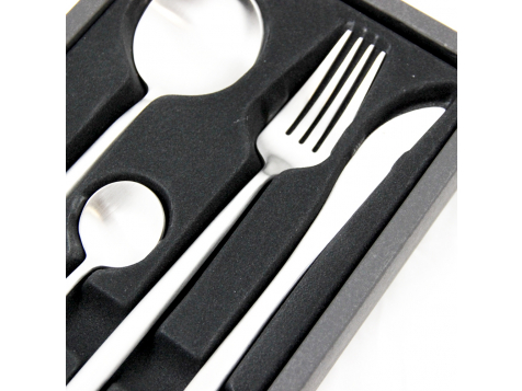Набор столовых приборов Maison Maxx Modern Flatware Set (Серебристый) фото 5