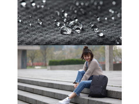 Рюкзак Xiaomi College Casual Shoulder Bag (Черный) фото 5