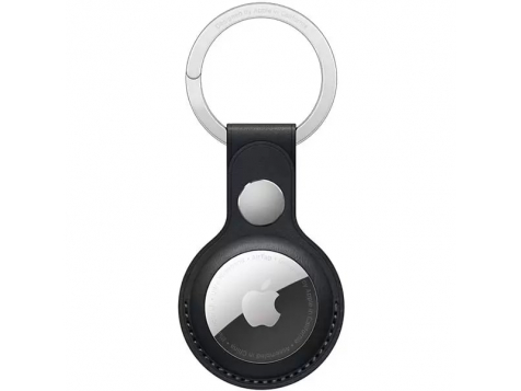 Брелок Apple AirTag MMF93ZM/A Leather Key Ring Midnight (Полуночный) фото 1