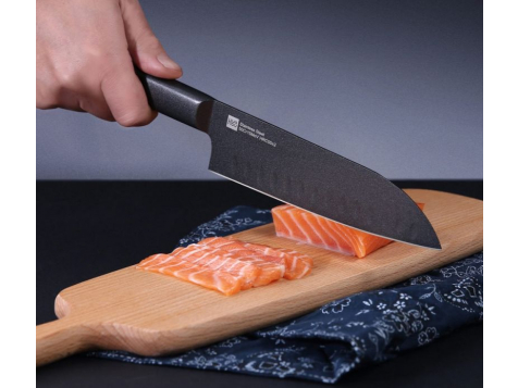 Набор ножей Xiaomi Huo Hou Heat Knife Set 2шт. (Черные) фото 6