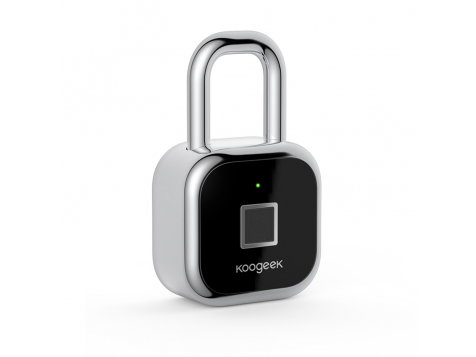 Умный навесной замок Koogeek L3 со сканером отпечатков пальцев фото 1