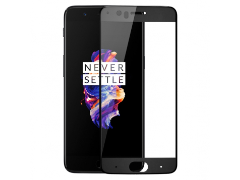 Защитное стекло для OnePlus 5 3D Black (Оригинальное) фото 1