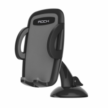 Автомобильный держатель для телефона Rock Deluxe Windshield Phone Holder (Серый)