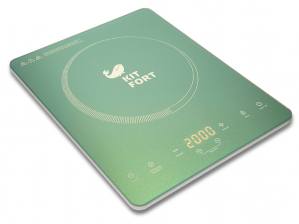 Индукционная плитка Kitfort KT-110 Ultra Slim (Бирюзовая)