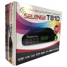 Приставка для цифрового ТВ Selenga T81D (DVB-T2/DVB-C)